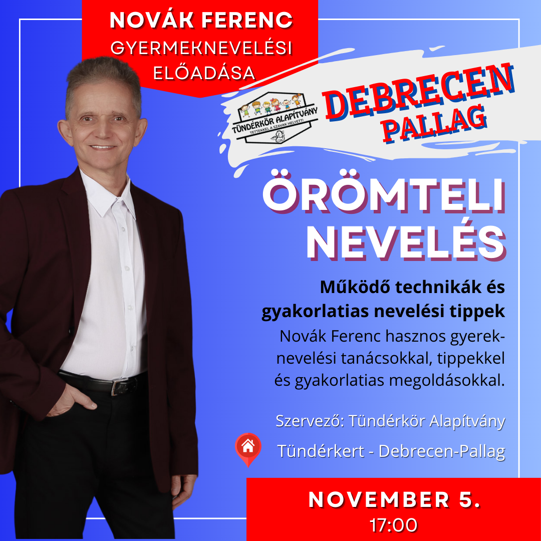 Novák Ferenc előadás Debrecen-Pallag