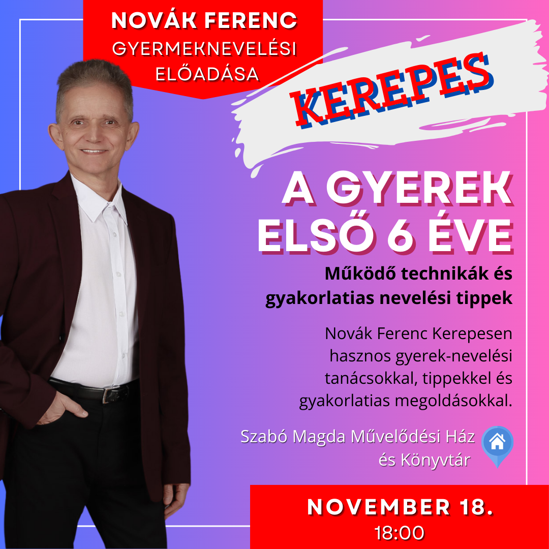 Novák Ferenc előadása Kerepes