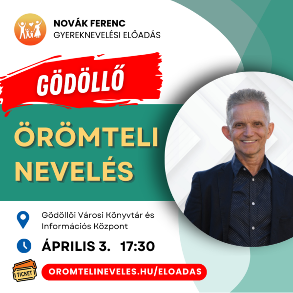 Novák Ferenc Örömteli nevelés előadása