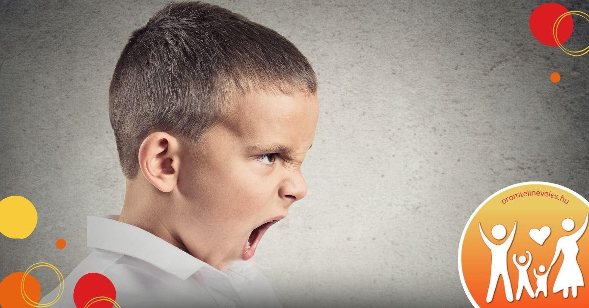 kiabál a gyerek