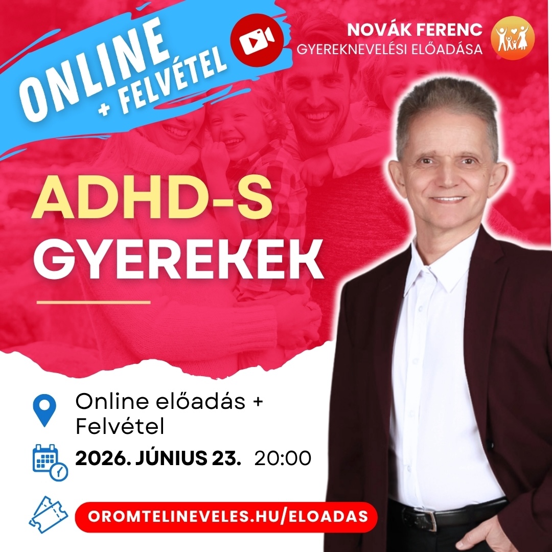 ADHD-s gyerek online előadás