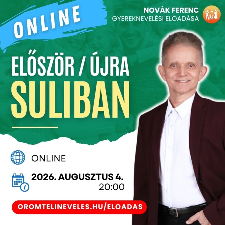 Először Újra suliban webinárvium